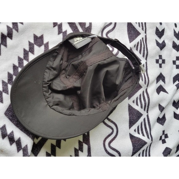 Breast Cancer Awareness Pink Ribbon Running Hat By New Balance. OSFA. Black - Picture 5 of 6